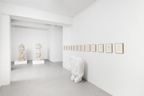 Installation view, The Trembling of the Veil, Semiose, Paris, 2022. Photo: A. Mole. Courtesy Semiose, Paris and the artist.