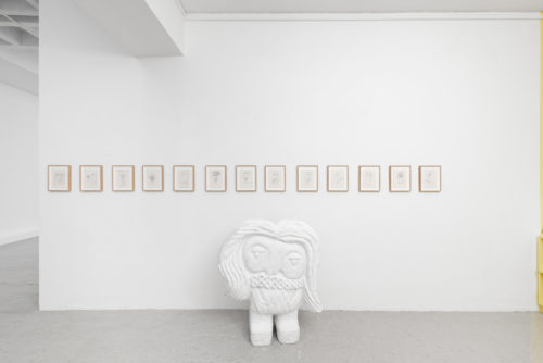 Installation view, The Trembling of the Veil, Semiose, Paris, 2022. Photo: A. Mole. Courtesy Semiose, Paris and the artist.