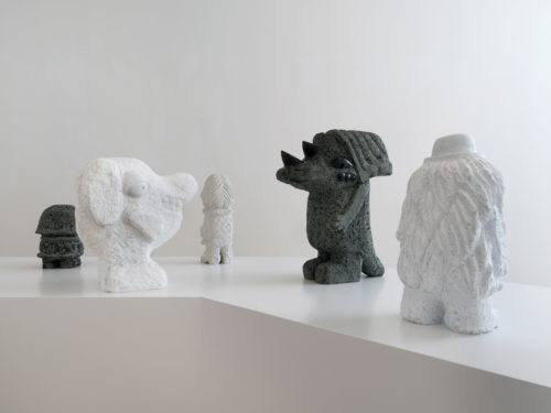 Installation view, Stefan Rinck: Semigods of the Jockey Club, July 28 - September 11, 2022, Skarstedt, East Hampton, NY. © Stefan Rinck. Photo: John Berens.
