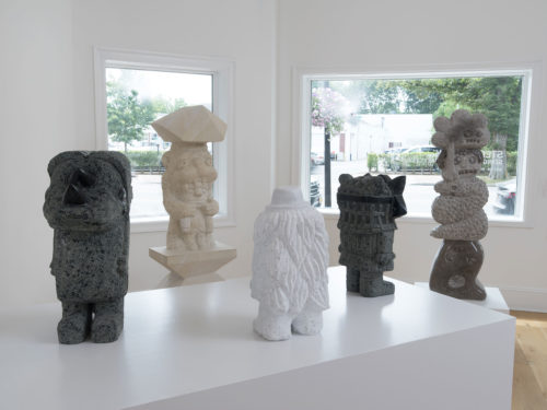 Installation view, Stefan Rinck: Semigods of the Jockey Club, July 28 - September 11, 2022, Skarstedt, East Hampton, NY. © Stefan Rinck. Photo: John Berens.