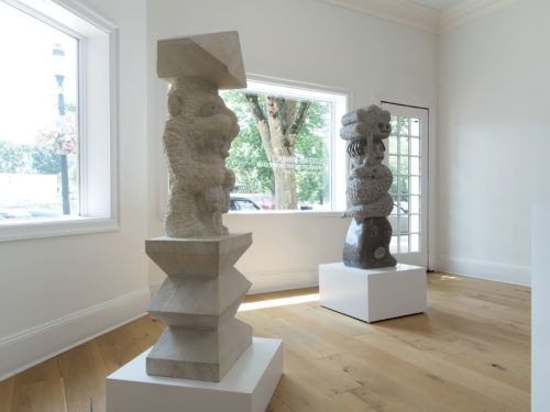 Installation view, Stefan Rinck: Semigods of the Jockey Club, July 28 - September 11, 2022, Skarstedt, East Hampton, NY. © Stefan Rinck. Photo: John Berens.