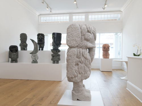 Installation view, Stefan Rinck: Semigods of the Jockey Club, July 28 - September 11, 2022, Skarstedt, East Hampton, NY. © Stefan Rinck. Photo: John Berens.