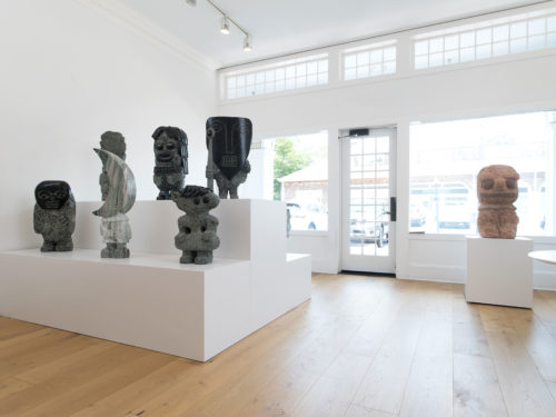 Installation view, Stefan Rinck: Semigods of the Jockey Club, July 28 - September 11, 2022, Skarstedt, East Hampton, NY. © Stefan Rinck. Photo: John Berens.