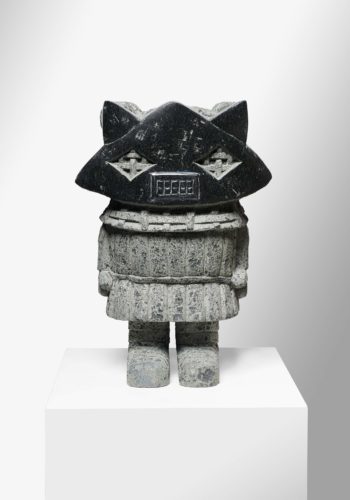 Ewok of the Dark Side, 2022, Diabase, 51 x 35 x 20 cm. Photo: Matthias Kolb.