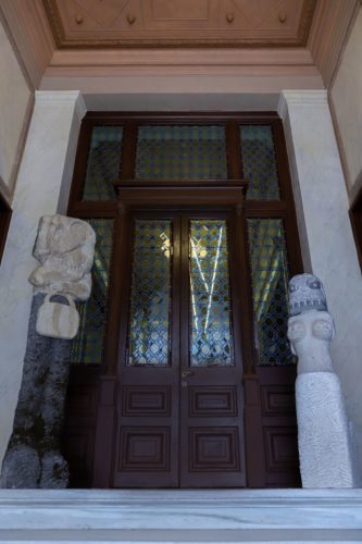 Installation view, Stefan Rinck and Humberto Poblete - Bustamante: Obelix & Obelix: At Home I Am A Tourist, 2022. Photo: Courtesy of Allouche Benias Gallery