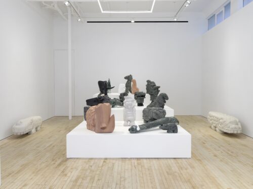 Installation View: Stefan Rinck, Early Birds and Late Night Lizards, 2023 at Nino Mier Gallery New York © Elisabeth Bernstein