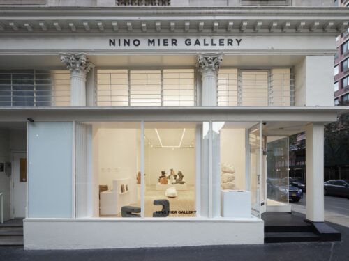 Installation View: Stefan Rinck, Early Birds and Late Night Lizards, 2023, New York © Courtesy of Nino Mier Gallery