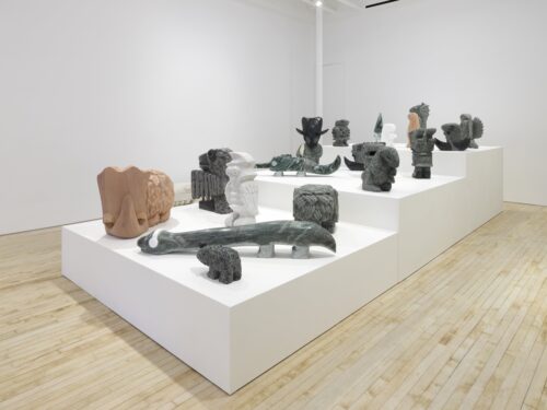 Installation View: Stefan Rinck, Early Birds and Late Night Lizards, 2023, New York © Courtesy of Nino Mier Gallery