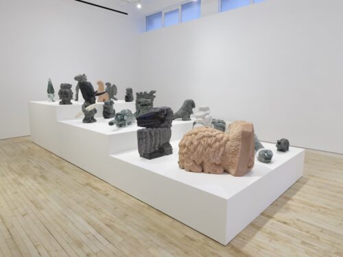 Installation View: Stefan Rinck, Early Birds and Late Night Lizards, 2023, New York © Courtesy of Nino Mier Gallery