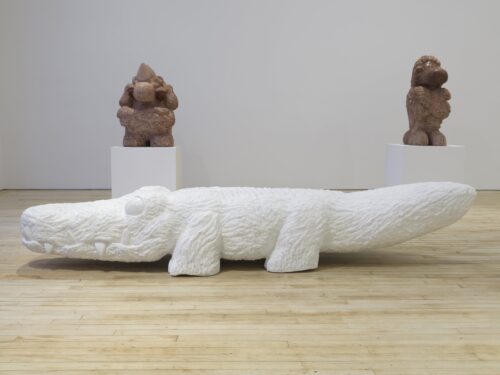 Installation View: Stefan Rinck, Early Birds and Late Night Lizards, 2023, New York © Courtesy of Nino Mier Gallery
