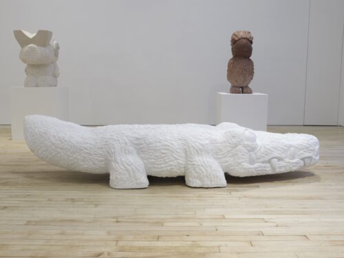 Installation View: Stefan Rinck, Early Birds and Late Night Lizards, 2023, New York © Courtesy of Nino Mier Gallery
