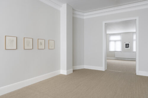 Installation view "The Four Seasons of My Soul" at Sorry We're Closed, Brussels, 17.01.-08.03.2025. Photo: Hugard & Vanoverschelde.