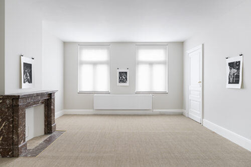 Installation view "The Four Seasons of My Soul" at Sorry We're Closed, Brussels, 17.01.-08.03.2025. Photo: Hugard & Vanoverschelde.