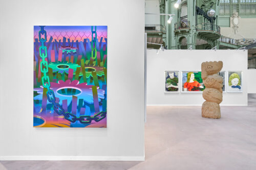 Art Paris 2025. Photos: Graysc. Courtesy Semiose, Paris.